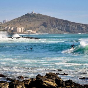 Escalade falaise des Mamelles Dakar