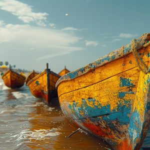 Balade bateau pirogue mangroves Somone