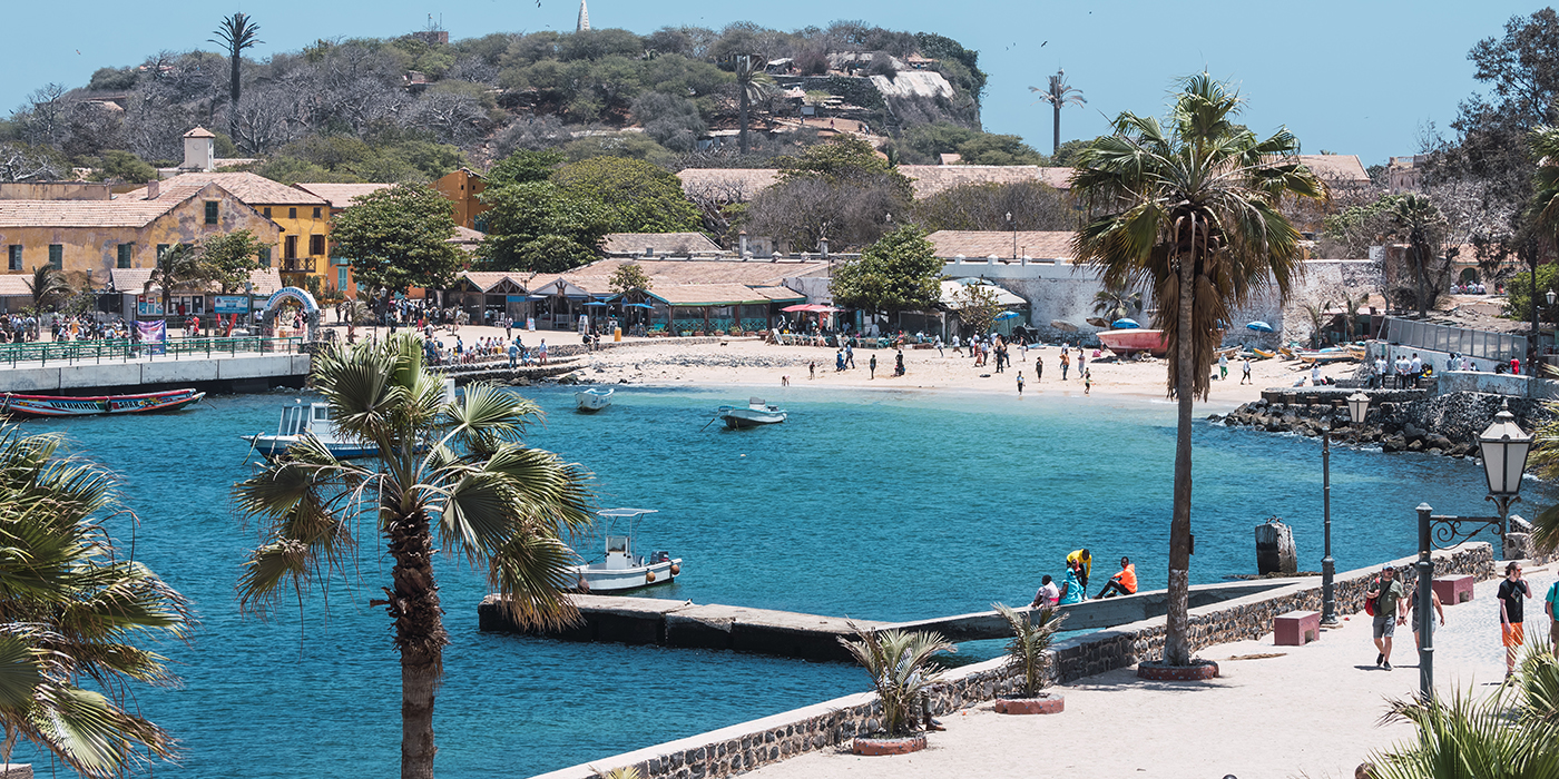 gore island from the sea
