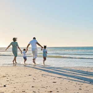 Journée famille plage privée/animation