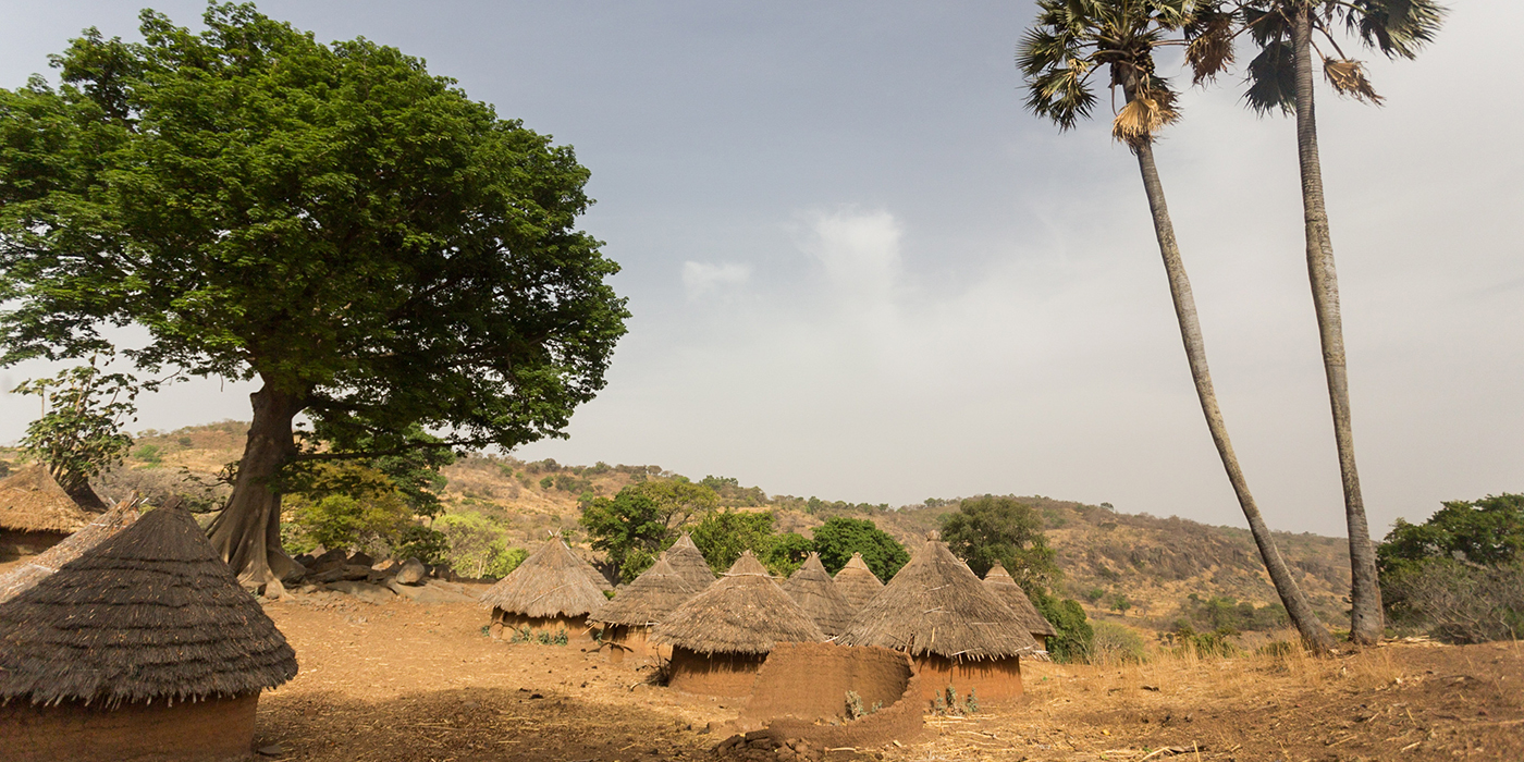 A remote village in Senegal