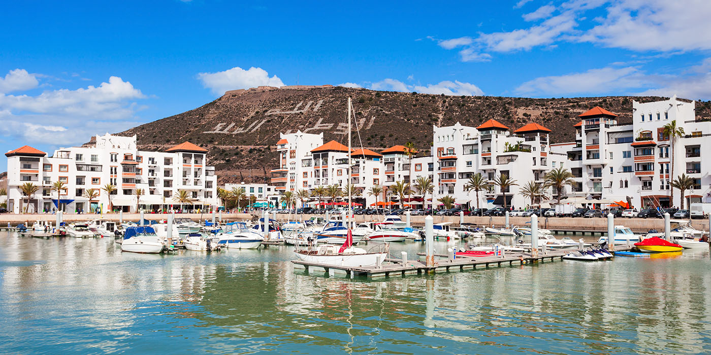 Agadir city, Morocco